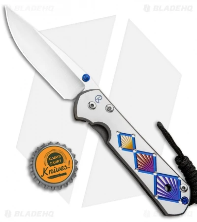 Chris Reeve Small Sebenza 21 Knife Unique Graphic Diamond (2.94" Satin) 6 Chris Reeve Small Sebenza 21 Knife Unique Graphic Diamond (2.94" Satin) - Image 4