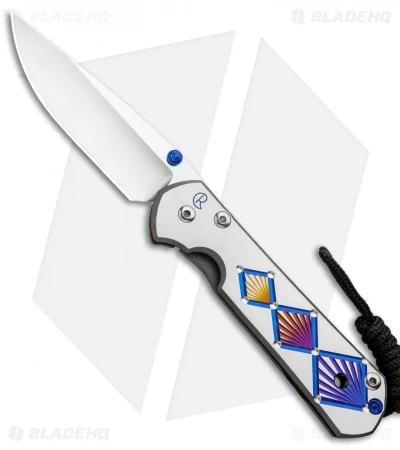 Chris Reeve Small Sebenza 21 Knife Unique Graphic Diamond (2.94" Satin) 3 Chris Reeve Small Sebenza 21 Knife Unique Graphic Diamond (2.94" Satin)