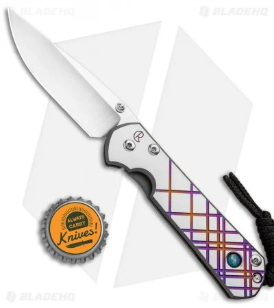 Chris Reeve Small Sebenza 21 Knife Unique Graphic Triple Opal (2.94" Satin) 6 Chris Reeve Small Sebenza 21 Knife Unique Graphic Triple Opal (2.94" Satin) - Image 4