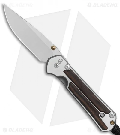 Chris Reeve Small Sebenza 21 Knife W/ Macassar Ebony Inlays (2.94" Plain) 3 Chris Reeve Small Sebenza 21 Knife W/ Macassar Ebony Inlays (2.94" Plain)