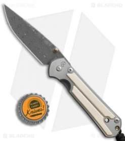 Chris Reeve Small Sebenza 21 Knife W/ Mammoth Inlays (2.94" Rain Drop Damascus) -Knives Store Chris Reeve Small Sebenza 21 Mammoth rain drop damascus BHQ 76798 er bottlecap