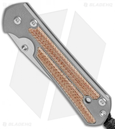 Chris Reeve Small Sebenza 21 Knife W/ Natural Micarta Inlays (2.94" Satin) 4 Chris Reeve Small Sebenza 21 Knife W/ Natural Micarta Inlays (2.94" Satin) - Image 2