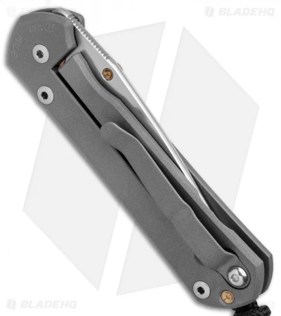 Chris Reeve Small Sebenza 21 Folding Knife Plated CGG (2.94" Stonewash) 4 Chris Reeve Small Sebenza 21 Folding Knife Plated CGG (2.94" Stonewash) - Image 2