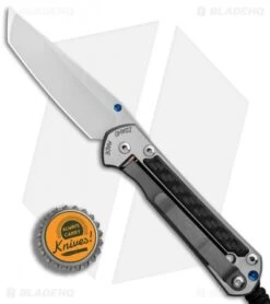 Chris Reeve Left-Hand Small Sebenza 21 Tanto Knife CF Inlays (2.94" Stonewash) 11 Chris Reeve Left-Hand Small Sebenza 21 Tanto Knife CF Inlays (2.94" Stonewash) -Knives Store Chris Reeve Small Sebenza 21 Tanto Left Handed CF Inlays SW BHQ 90354 er bottlecap