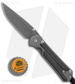 Chris Reeve Small Sebenza 21 Knife W/ Blk Micarta Inlays (2.94" Ladder Damascus) -Knives Store Chris Reeve Small Sebenza 21 black micarta inlays ladder damascus BHQ 13535 er bottlecap