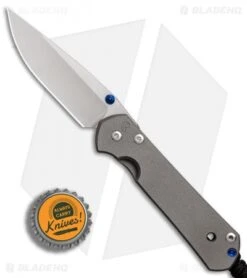 Chris Reeve Small Sebenza 21 Frame Lock Knife W/ Double Thumb Lug (2.94" SW) -Knives Store Chris Reeve Small Sebenza 21 double thumb lug SW BHQ 84405 er bottlecap