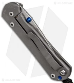 Chris Reeve Small Sebenza 21 Frame Lock Knife W/ Double Thumb Lug (2.94" SW) -Knives Store Chris Reeve Small Sebenza 21 double thumb lug SW BHQ 84405 er side