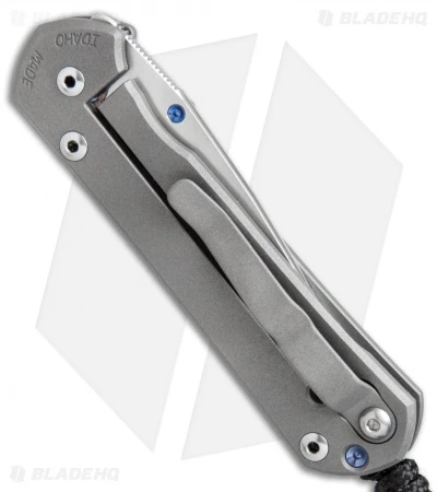 Chris Reeve Small Sebenza 21 Frame Lock Knife (2.94" Stonewash) 5 Chris Reeve Small Sebenza 21 Frame Lock Knife (2.94" Stonewash) - Image 3