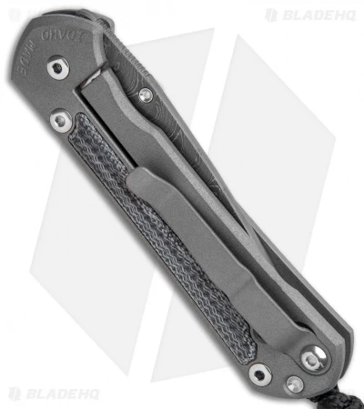 Chris Reeve Small Sebenza 31 Knife Black Micarta (2.94" Boomerang Damascus) 5 Chris Reeve Small Sebenza 31 Knife Black Micarta (2.94" Boomerang Damascus) - Image 3