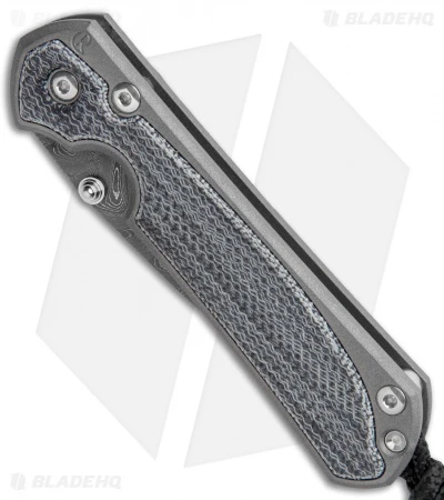 Chris Reeve Small Sebenza 31 Knife Black Micarta (2.94" Boomerang Damascus) 4 Chris Reeve Small Sebenza 31 Knife Black Micarta (2.94" Boomerang Damascus) - Image 2