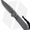 Chris Reeve Small Sebenza 31 Knife Black Micarta Double Lug (Boomerang Damascus) -Knives Store Chris Reeve Small Sebenza 31 Black Micarta Double Thumb Lug Boomerang Damascus BHQ 116117 jr