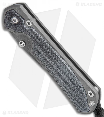 Chris Reeve Small Sebenza 31 Knife Black Micarta (2.94" Raindrop Damascus) 4 Chris Reeve Small Sebenza 31 Knife Black Micarta (2.94" Raindrop Damascus) - Image 2