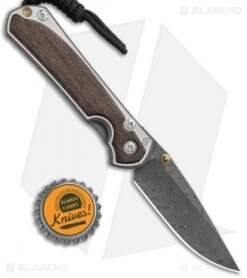 Chris Reeve Left Hand Small Sebenza 31 Knife Bog Oak (2.94" Boomerang Damascus) -Knives Store Chris Reeve Small Sebenza 31 Bog Oak Boomerang Damascus Left BHQ 117970 jr bottlecap