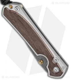 Chris Reeve Left Hand Small Sebenza 31 Knife Bog Oak (2.94" Boomerang Damascus) -Knives Store Chris Reeve Small Sebenza 31 Bog Oak Boomerang Damascus Left BHQ 117970 jr spine