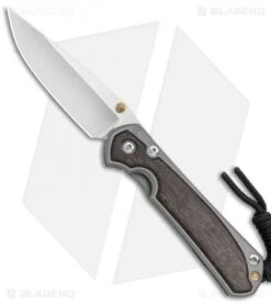 Chris Reeve Small Sebenza 31 Knife Bog Oak Double Lug Knife (2.94" SW)