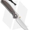 Chris Reeve Left Hand Small Sebenza 31 Bog Oak (2.94" Stonewash) S31-1101