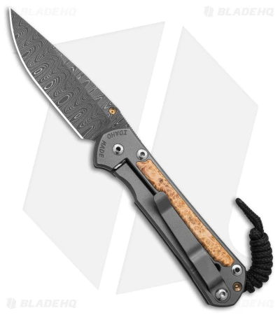 Chris Reeve Left Hand Small Sebenza 31 Frame Lock Knife Box Elder (3" Ladder) 4 Chris Reeve Left Hand Small Sebenza 31 Frame Lock Knife Box Elder (3" Ladder) - Image 2