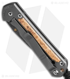 Chris Reeve Left Hand Small Sebenza 31 Frame Lock Knife Box Elder (3" Ladder) 9 Chris Reeve Left Hand Small Sebenza 31 Frame Lock Knife Box Elder (3" Ladder) -Knives Store Chris Reeve Small Sebenza 31 Box Elder ladder Damascus LH BHQ 98997 td spine