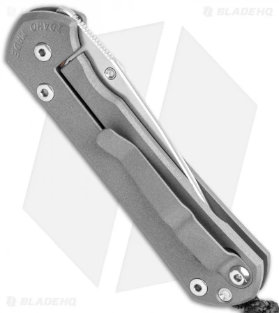 Chris Reeve Small Sebenza 31 Knife CGG Rhino (2.94" Stonewash) 5 Chris Reeve Small Sebenza 31 Knife CGG Rhino (2.94" Stonewash) - Image 3