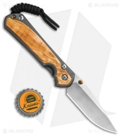 Chris Reeve Left Hand Small Sebenza 31 Frame Lock Knife Box Elder (2.94" SW) -Knives Store Chris Reeve Small Sebenza 31 Frame Lock Knife Box Elder 2in 94cm Stone wash LH BHQ 138476 td size