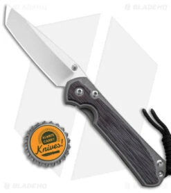 Chris Reeve Small Sebenza 31 Inlay Micarta Canvas Black Tanto(2.94"SW) -Knives Store Chris Reeve Small Sebenza 31 Inlay Micarta Canvas Black Tanto SW BHQ 146032 jr bottlecap