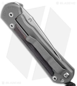 Chris Reeve Small Sebenza 31 Inlay Micarta Canvas Black Tanto(2.94"SW) -Knives Store Chris Reeve Small Sebenza 31 Inlay Micarta Canvas Black Tanto SW BHQ 146032 jr side