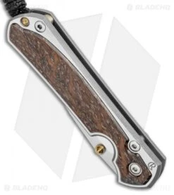 Chris Reeve Left Hand Small Sebenza 31 Knife Bog Oak (2.94" Stonewash) 7 Chris Reeve Left Hand Small Sebenza 31 Knife Bog Oak (2.94" Stonewash) -Knives Store Chris Reeve Small Sebenza 31 Knife Bog Oak 2.94 Stonewash BHQ 98989 LS Spine