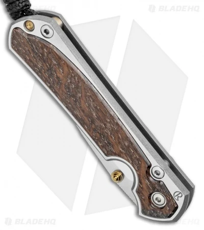 Chris Reeve Left Hand Small Sebenza 31 Knife Bog Oak (2.94" Stonewash) 4 Chris Reeve Left Hand Small Sebenza 31 Knife Bog Oak (2.94" Stonewash) - Image 2