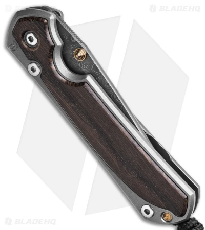 Chris Reeve Small Sebenza 31 Left Hand Knife Bog Oak (2.94" Raindrop Dama) 6 Chris Reeve Small Sebenza 31 Left Hand Knife Bog Oak (2.94" Raindrop Dama) - Image 4