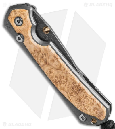 Chris Reeve Left Hand Small Sebenza 31 Frame Lock Knife Box Elder (3" Raindrop) 6 Chris Reeve Left Hand Small Sebenza 31 Frame Lock Knife Box Elder (3" Raindrop) - Image 4