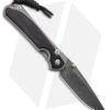 Chris Reeve Small Sebenza 31 Knife Left Hand Ebony (2.94" Raindrop Damascus) -Knives Store Chris Reeve Small Sebenza 31 Knife Ebony LH 32n Raindrop Dama BHQ 99007 td