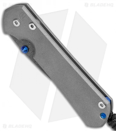 Chris Reeve Small Sebenza 31 Knife Titanium Double Lug (2.94" Damascus) 4 Chris Reeve Small Sebenza 31 Knife Titanium Double Lug (2.94" Damascus) - Image 2