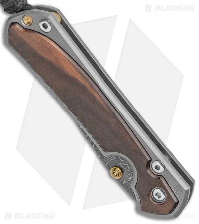 Chris Reeve Left Hand Small Sebenza 31 Knife Macassar Ebony Ladder Damascus 5 Chris Reeve Left Hand Small Sebenza 31 Knife Macassar Ebony Ladder Damascus - Image 3