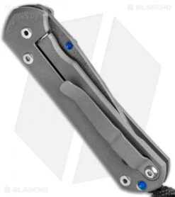 Chris Reeve Small Sebenza 31 Knife Titanium (2.94" Ladder Damascus) 8 Chris Reeve Small Sebenza 31 Knife Titanium (2.94" Ladder Damascus) -Knives Store Chris Reeve Small Sebenza 31 Natural Micarta Ladder Damascus BHQ 98983 jr side