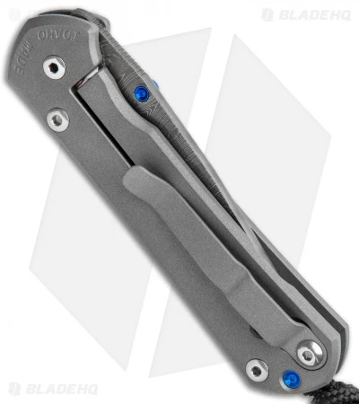 Chris Reeve Small Sebenza 31 Knife Titanium (2.94" Ladder Damascus) 5 Chris Reeve Small Sebenza 31 Knife Titanium (2.94" Ladder Damascus) - Image 3