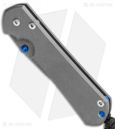 Chris Reeve Small Sebenza 31 Knife Titanium (2.94" Ladder Damascus) 4 Chris Reeve Small Sebenza 31 Knife Titanium (2.94" Ladder Damascus) - Image 2