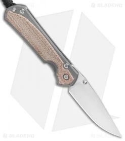 Chris Reeve Left Hand Small Sebenza 31 Natural Micarta (2.94" Satin)
