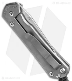 Chris Reeve Small Sebenza 31 Tanto Frame Lock Knife BB Ti (2.9" SW) 8 Chris Reeve Small Sebenza 31 Tanto Frame Lock Knife BB Ti (2.9" SW) -Knives Store Chris Reeve Small Sebenza 31 Tanto Frame Lock Knife 2in 94cm Stonewash BHQ 139546 td side