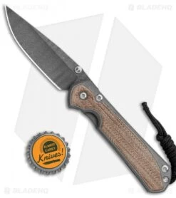 Chris Reeve Small Sebenza 31 Knife Natural Micarta (2.94" Ladder Damascus) 9 Chris Reeve Small Sebenza 31 Knife Natural Micarta (2.94" Ladder Damascus) -Knives Store Chris Reeve Small Sebenza 31 Ti Ladder Damascus BHQ 99026 jr bottlecap