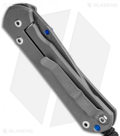 Chris Reeve Small Sebenza 31 Knife Titanium (2.94" Raindrop Damascus) 5 Chris Reeve Small Sebenza 31 Knife Titanium (2.94" Raindrop Damascus) - Image 3