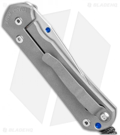 Chris Reeve Small Sebenza 31 Unique Graphic Blue Swirl (C) (3" Satin) 2019 IWA 5 Chris Reeve Small Sebenza 31 Unique Graphic Blue Swirl (C) (3" Satin) 2019 IWA - Image 3