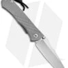 Chris Reeve Umnumzaan Left Hand Frame Lock Knife Titanium (3.675" Plain) LH -Knives Store Chris Reeve Umnumzaan LH Ti Folder Plain UMN 1003 BHQ 102232 jr
