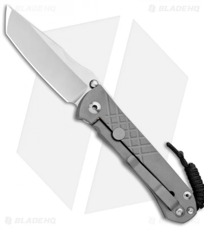 Chris Reeve Umnumzaan Left Hand Frame Lock Knife Titanium (3.675" Plain) LH 4 Chris Reeve Umnumzaan Left Hand Frame Lock Knife Titanium (3.675" Plain) LH - Image 2