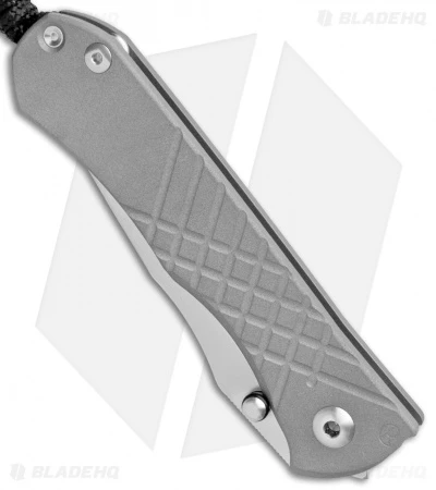 Chris Reeve Umnumzaan Left Hand Frame Lock Knife Titanium (3.675" Plain) LH 5 Chris Reeve Umnumzaan Left Hand Frame Lock Knife Titanium (3.675" Plain) LH - Image 3