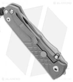 Chris Reeve Umnumzaan Left Hand Frame Lock Ti (3.675" Plain) LH Blade Show Bead -Knives Store Chris Reeve Umnumzaan Left Hand Frame Lock Ti 3.675 Plain LH Blade Show Bead BHQ 134537 LS Side