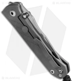 Chris Reeve Umnumzaan Tanto Frame Lock Knife Titanium (3.7" Stonewash) 7 Chris Reeve Umnumzaan Tanto Frame Lock Knife Titanium (3.7" Stonewash) -Knives Store Chris Reeve Umnumzaan Tant0 Ti SW BHQ 49994 jr side