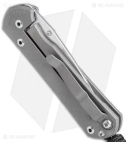 Chris Reeve Small Sebenza 21 Graphic Hematite Cabochon (2.9" Satin) 3/28/17 -Knives Store Chris Reeve small Sebenza 21 graphic Hematite cabochon satin BHQ 68489 er side