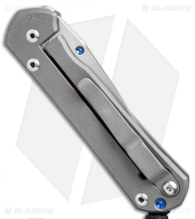 Chris Reeve Small Sebenza 21 Knife (2.94" Stonewash Serr) 4 Chris Reeve Small Sebenza 21 Knife (2.94" Stonewash Serr) - Image 2