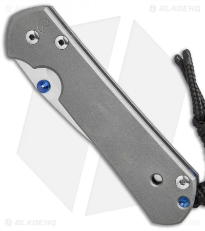 Chris Reeve Small Sebenza 21 Knife (2.94" Stonewash Serr) 5 Chris Reeve Small Sebenza 21 Knife (2.94" Stonewash Serr) - Image 3