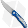 Shirogorov/Chris Reeve UniQuantum Frame Lock Knife Dark Blue Alutex (4" BB) -Knives Store Shirogorov and Chris Reeve Collab UniQuantum SE Alutex Dark Blue Satin BHQ 147523 jr